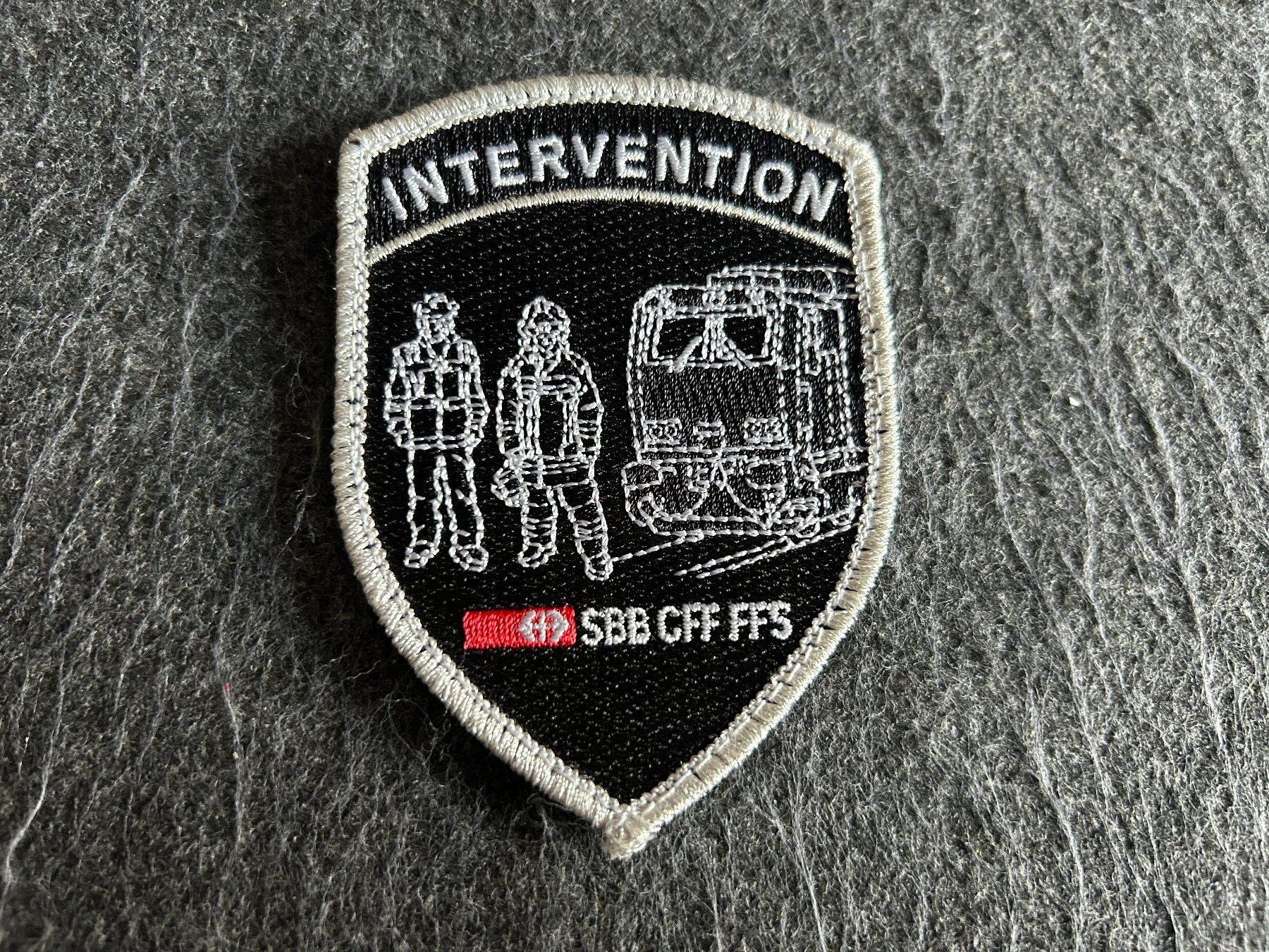 Plaquettes & Badges: Patch Intervention SBB CFF FFS – D'occasion à Berikon par DGC-1995