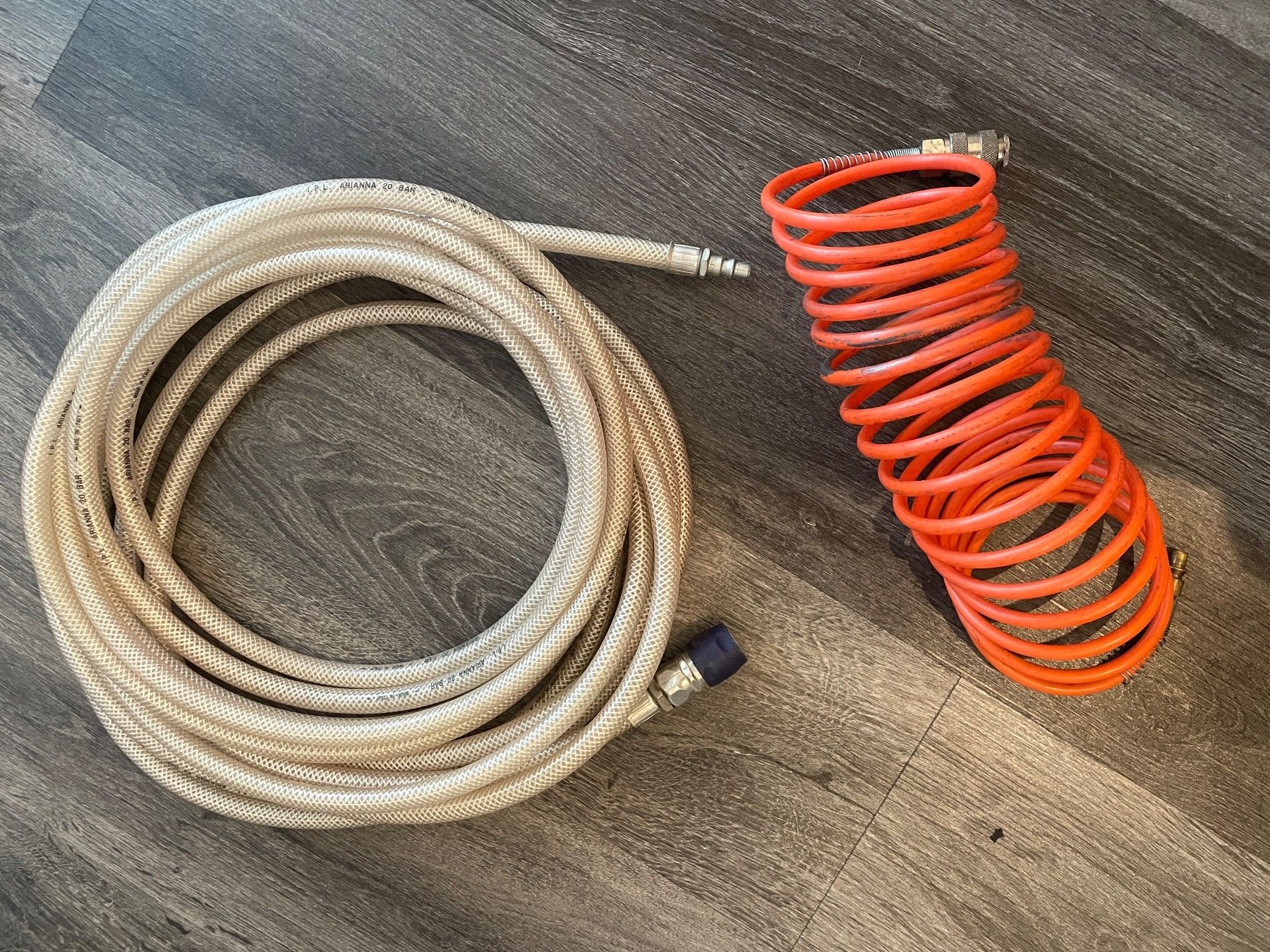 Compressori: 2 tuyaux pour air comprimé. 10m !! – Usato da La Plaine venduto da sil4555