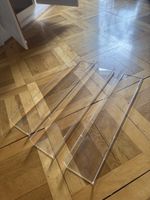 3x Ikea MELLÖSA Bilderleiste Regal Plexiglas transparent