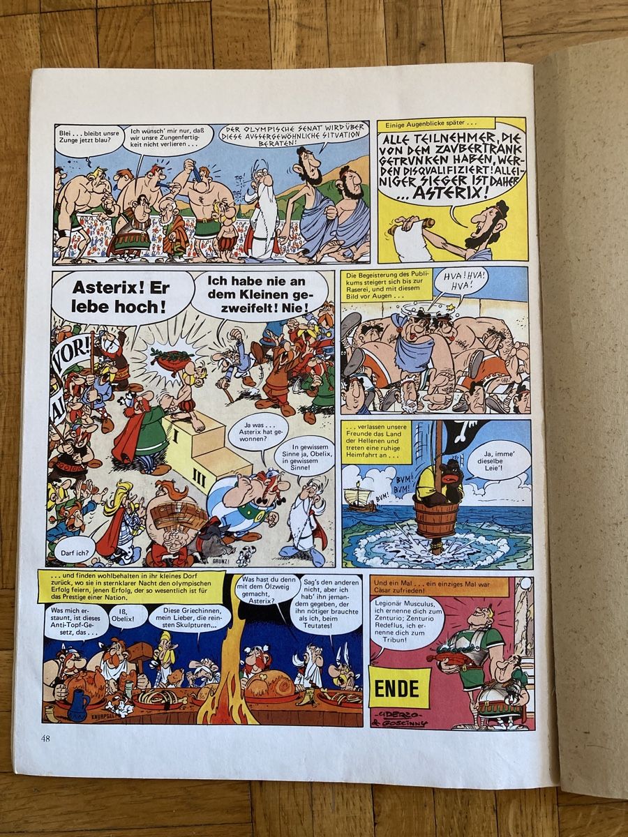 Fumetti: Asterix bei den olympischen Spielen – Usato da Ardon venduto da hel_2sxp 4