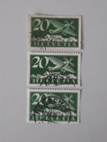 Znr. F4, Faser-Geriffelt-Kreide, gestempelt