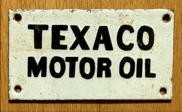 Texaco Emailschild / Emaille Schild