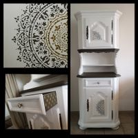 Antikes Buffet, Schrank, Shabby Chic