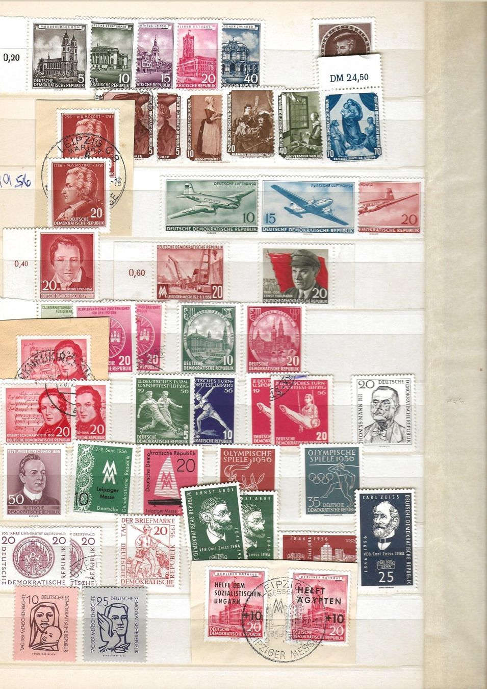 Alle Briefmarken: Kleine feine DDR Sammlung – Gebraucht aus Schlieren von Sternstunde2 2