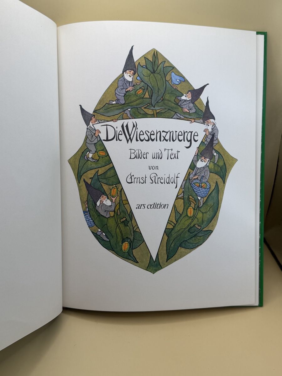 Libri: Die Wiesenzwerge Ernst Kreidolf Ars Edition 1983 – Usato da Genève venduto da sho_67qj 3