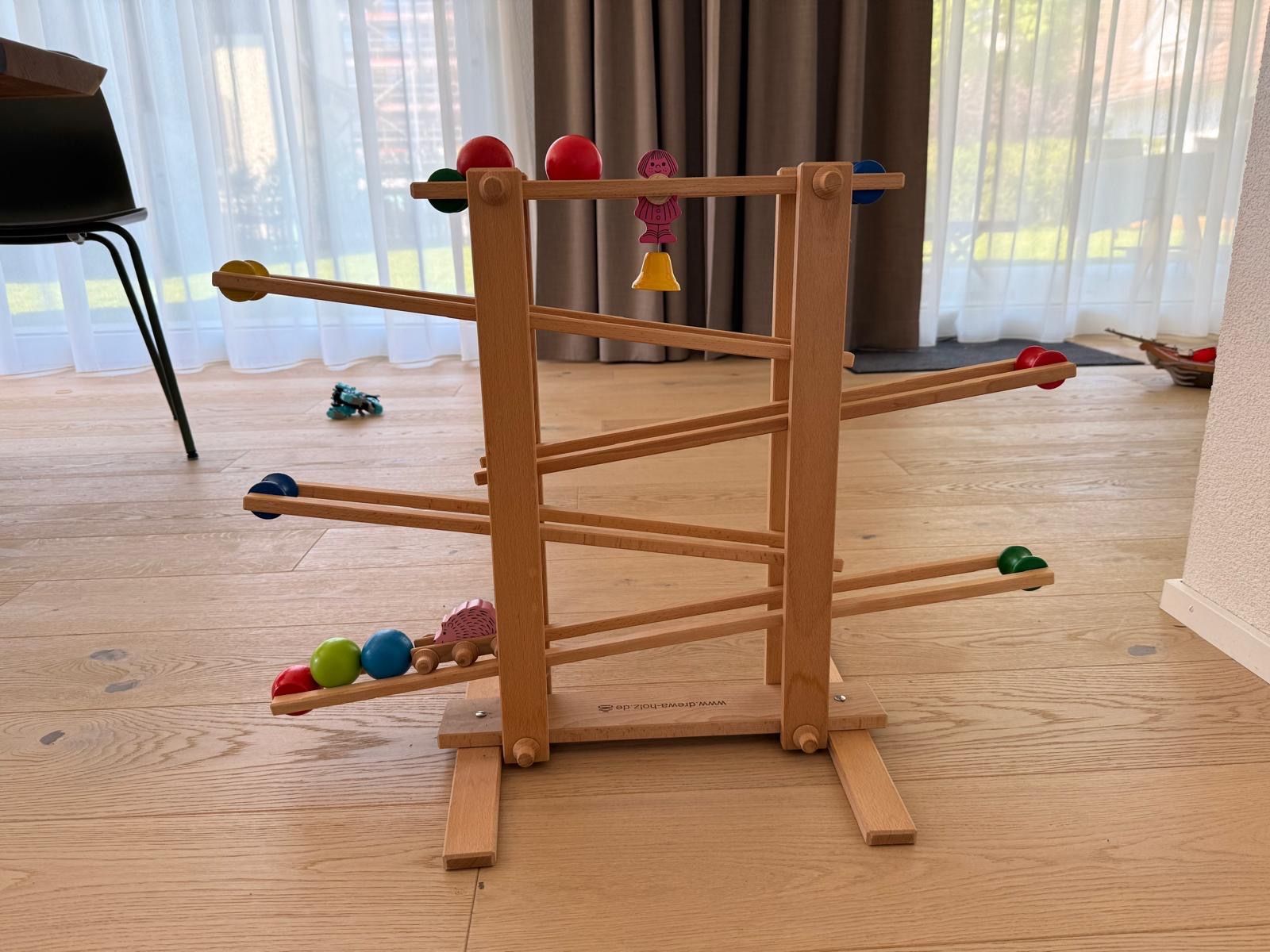 Spielzeuge: Holzkugelbahn - Drewa – Gebraucht aus Bülach von Loredana13