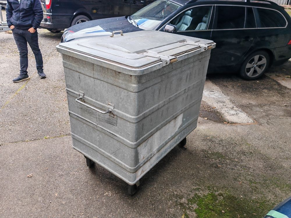 Abfallcontainer Stahlcontainer Verwo 800L (Gebraucht) in Diepflingen ...