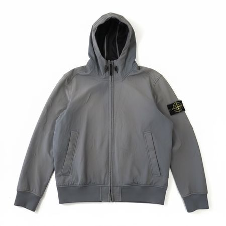 Stone Island Veste Light Soft Shell-R Gris - XL #29