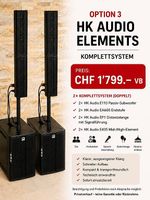 HK Audio Elements Stereo PA Komplettsystem inkl. Zubehör
