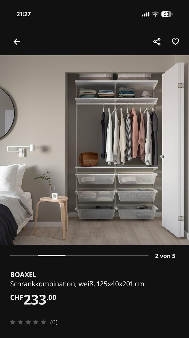 Scaffali: Gestell Module Ikea bereits abgebaut – Usato da Hindelbank venduto da Floh60 3