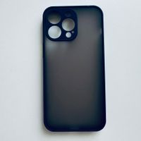 Schutzhülle Cover Case in Blau Transp. für iPhone 15 Pro Max