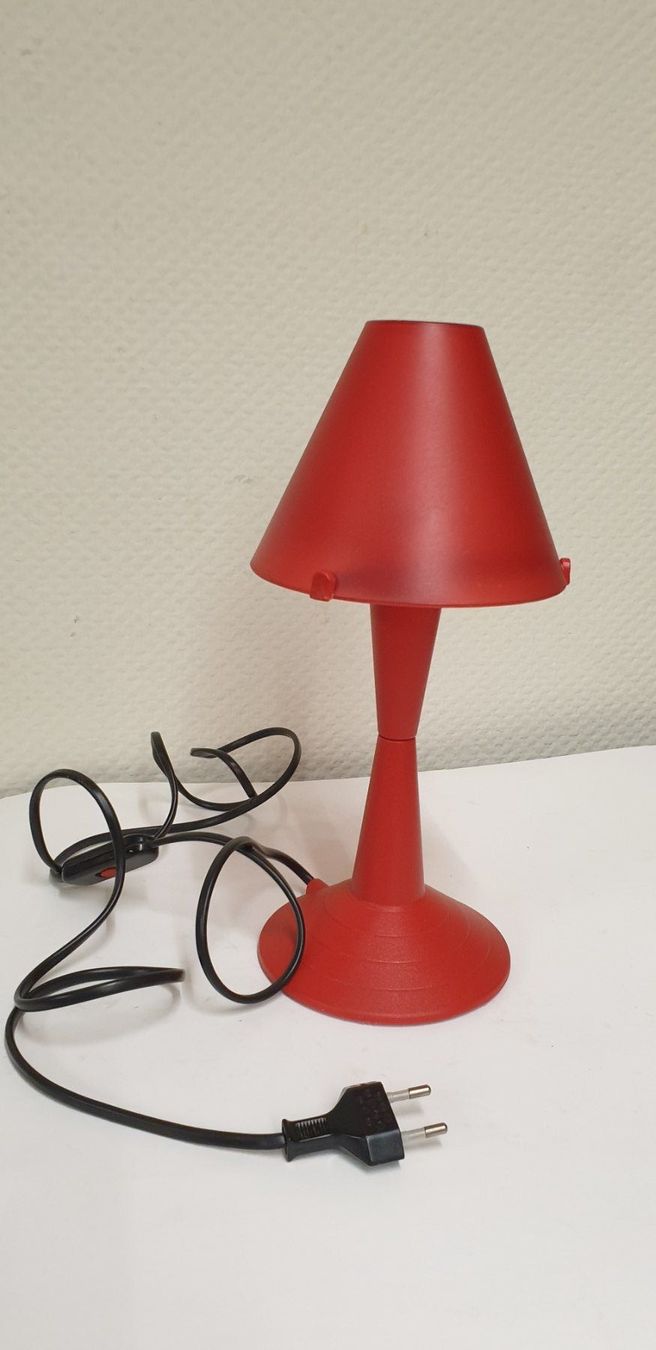 Lampade: Rote Tischlampe Lulu – Usato da Emmen venduto da Brockofsky 1