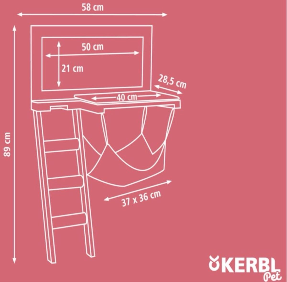 Tiragraffi: Kerbl Pet Katzenliegebrett Timber – Nuovo (secondo la descrizione) da Schaan venduto da Jar_875j 1