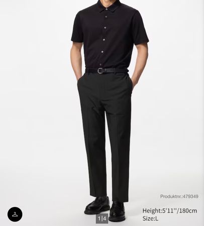 UniQlo Smart - Hose in schwarz - NEU Grösse S