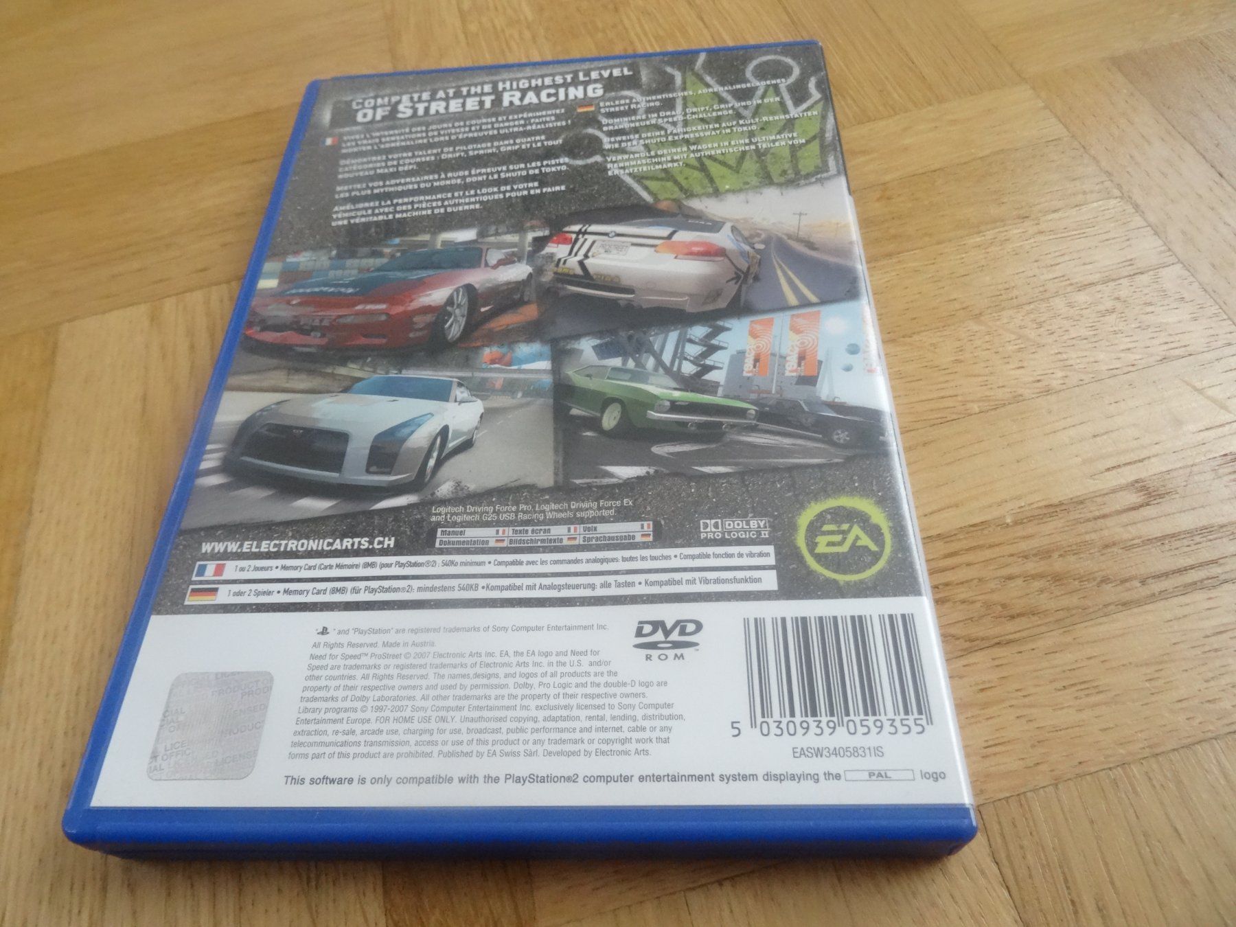 Sony Giochi: Need for Speed ProStreet PS2 – Usato da Olten venduto da Disc-Ausverkauf 2