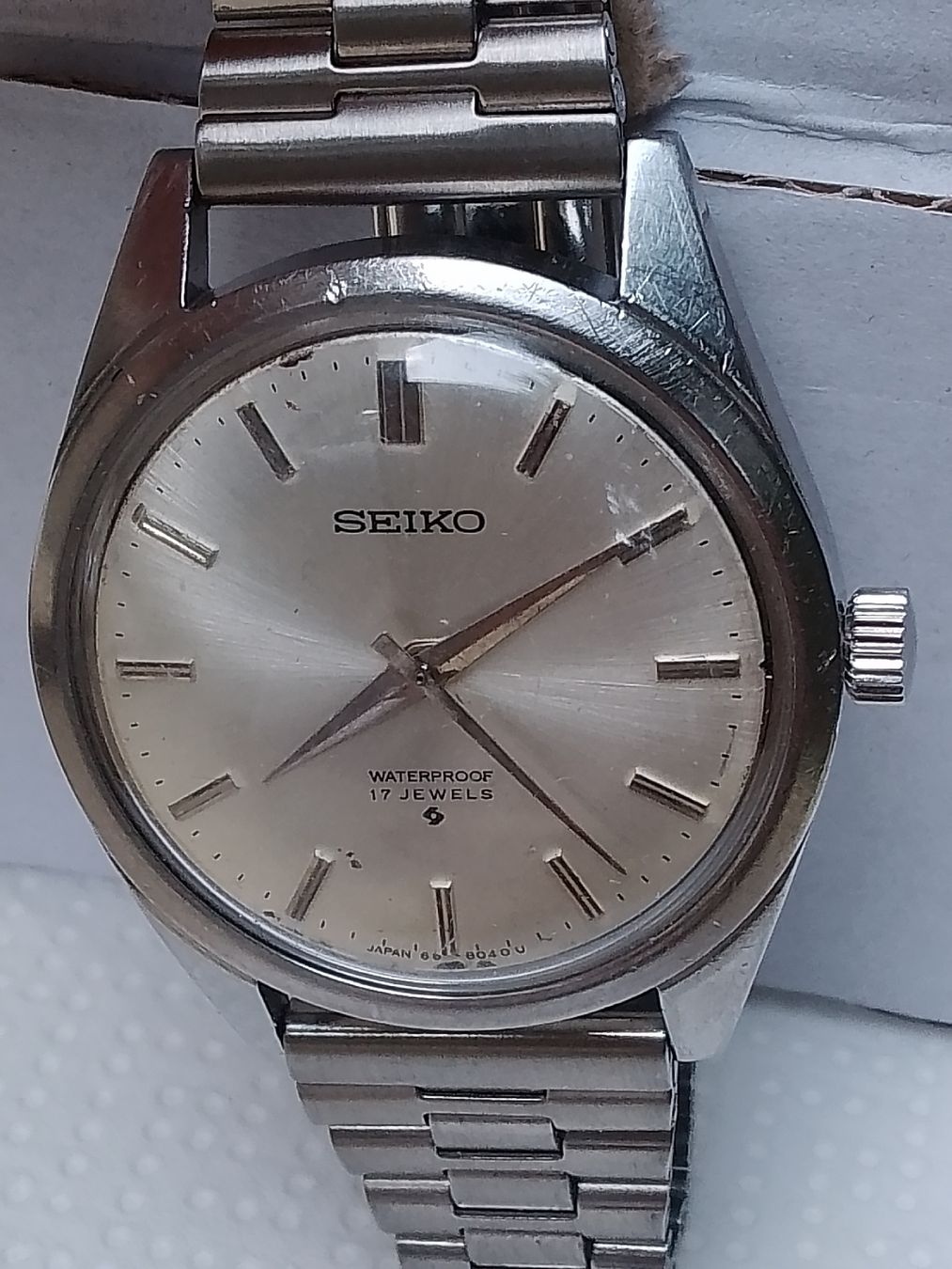 Seiko Uhren: Seiko 1969 handsufzug 35mm läuft – Gebraucht aus Agno von sam2608 3