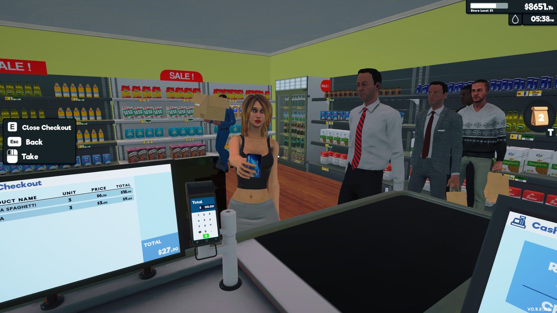 Spiele: Supermarket Simulator (PC-MAC, 2025, Nur der Steam Key Code) – Neu (gemäss Beschreibung) aus Bad Säckingen von ms-spiele-keys 2