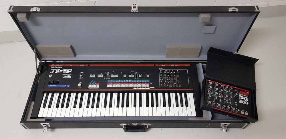 Roland JX-3P Vielklang-Synthesizer inkl. Programmer PG-200 | Kaufen auf ...