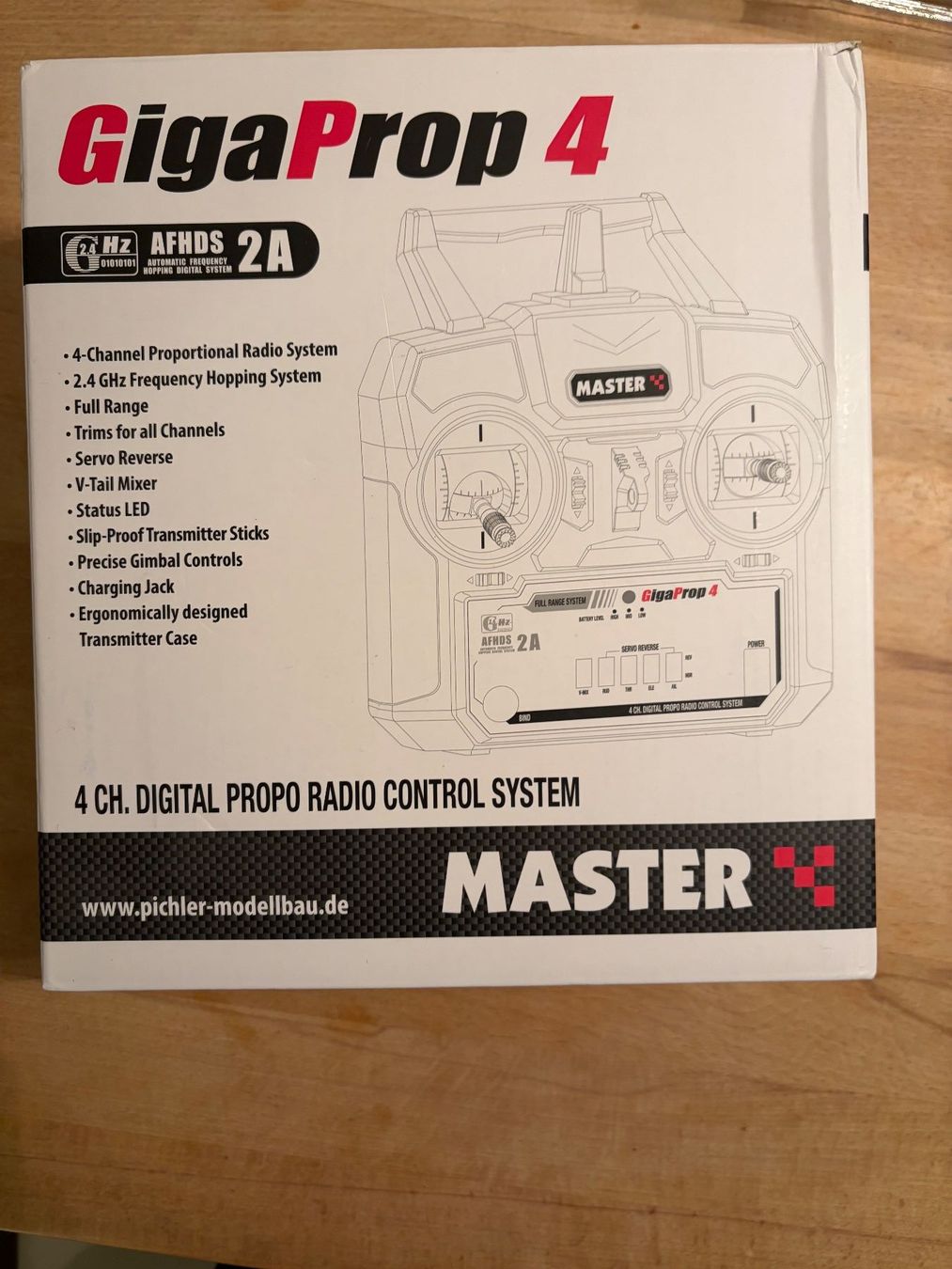 Telecomando: Master GigaProp 4 + 2x   3s 2100mAh Akku – Usato da Zürich venduto da and_f2zx