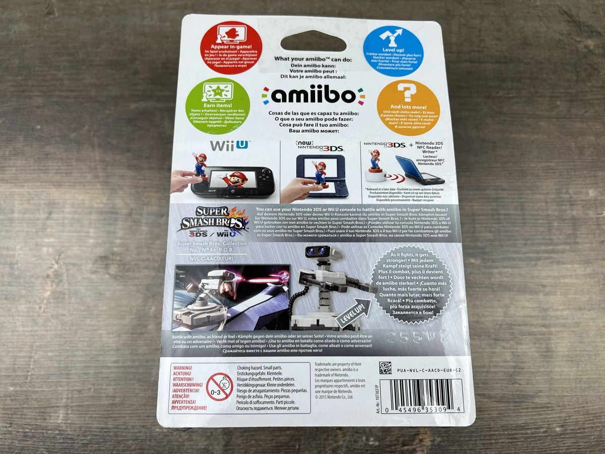 Nintendo Figuren: Nintendo Amiibo nr. 46 R.O.B. Neu OVP – Neu und originalverpackt aus Hallau von R.R.91 1