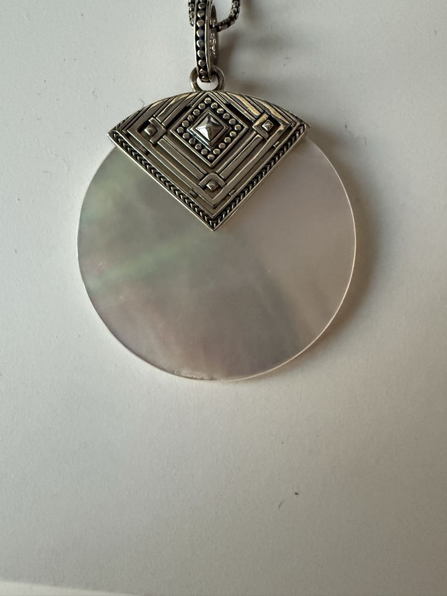 Thomas Sabo Catenine: Thomas Sabo Kette silber mit Medaillon – Usato da Eglisau venduto da Nic1906 1