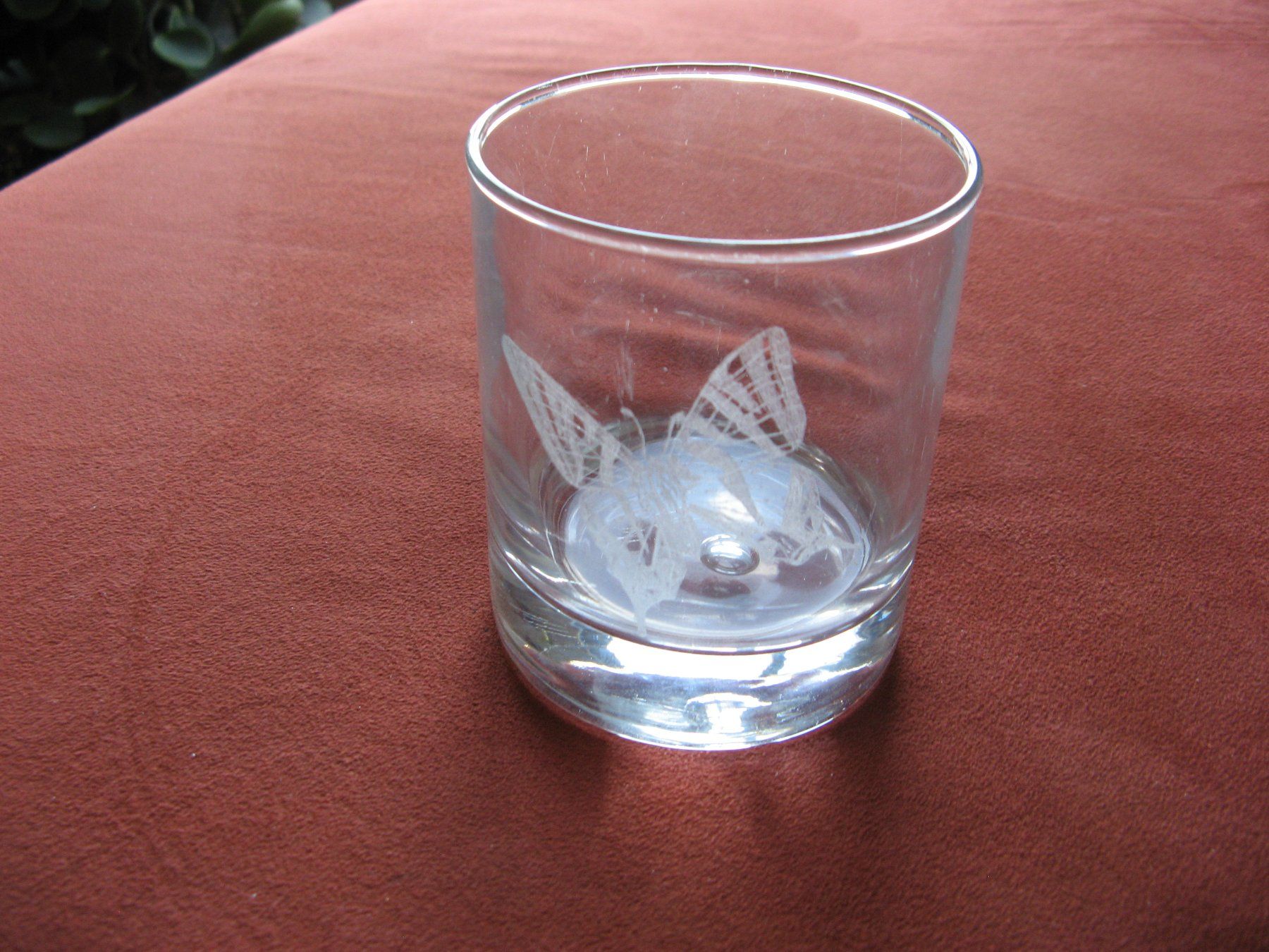 Bicchieri: Glas mit Schmetterling – Usato da Zürich venduto da apil 1