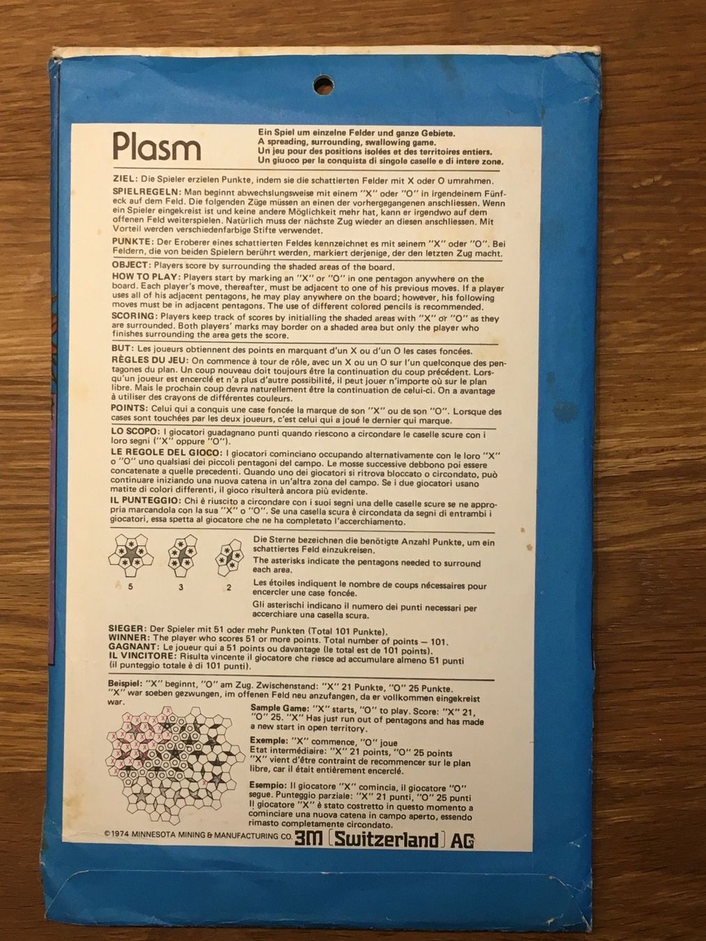 Giochi: Paper Games „Plasm“ – Usato da Bauma venduto da Budgerigar 1
