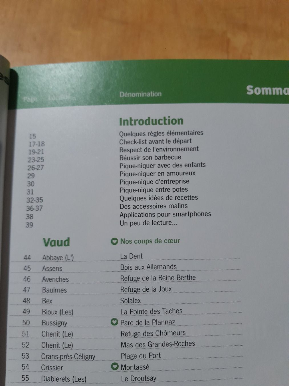 Libri: Le guide des places de pique-nique – Usato da Grolley venduto da Montana78 2