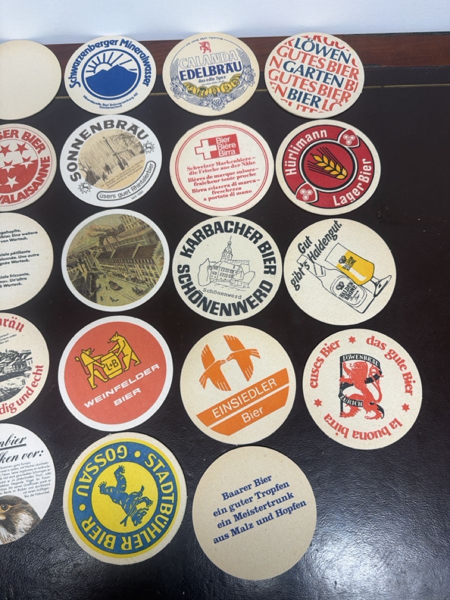 Sottobicchieri: Collection sous-verres bières suisses – Usato da Bôle venduto da K200C 5