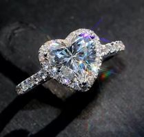 Ring mit Zirkonia Grösse 54