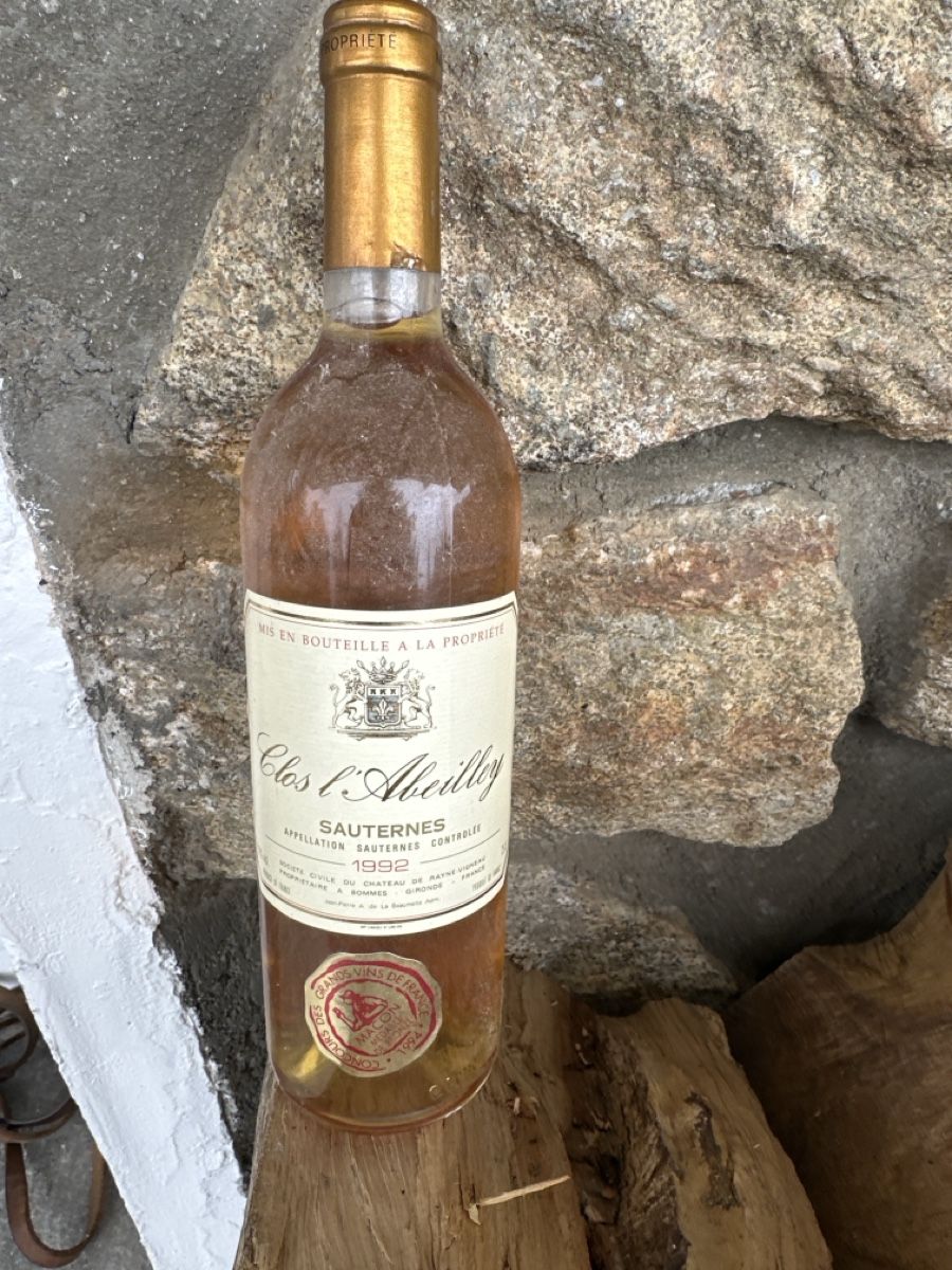 Vino: Clos l’Abeilley sauternes 1992 – Usato da Morbio Inferiore venduto da Ecod 1