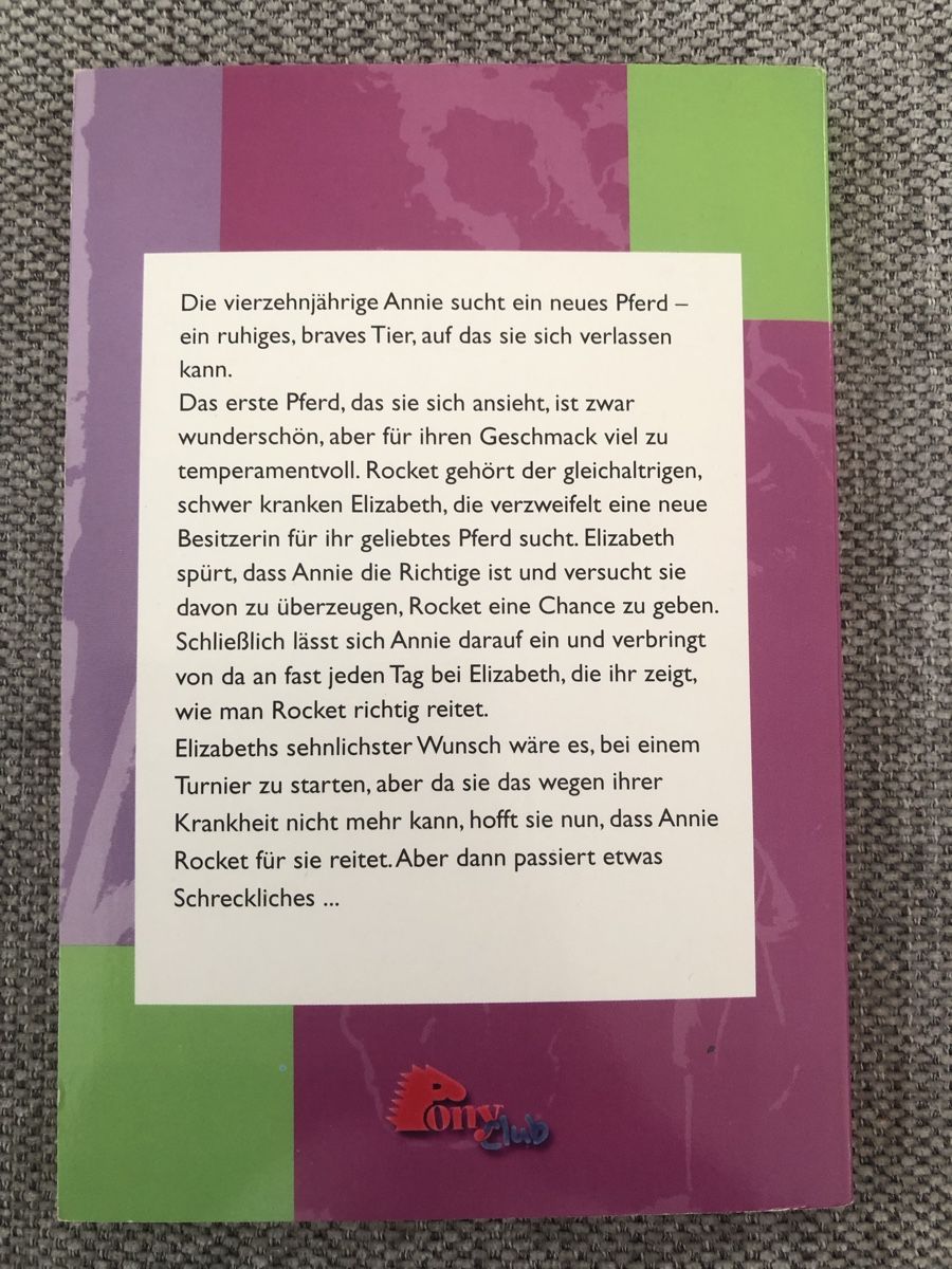 Libri: Ein Platz für Rocket - Jane Ayres – Usato da Zollikofen venduto da DelNero 1