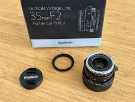Voigtländer Ultron 35mm/2.0 asphärisch II Leica M