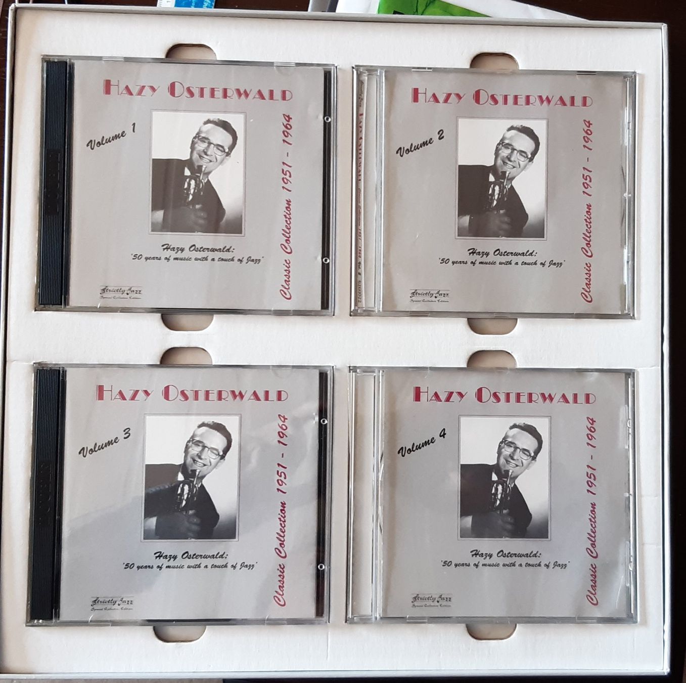 CD: Hazy Osterwald  4 CD – Usato da Villars-Burquin venduto da Rodjeurs 2