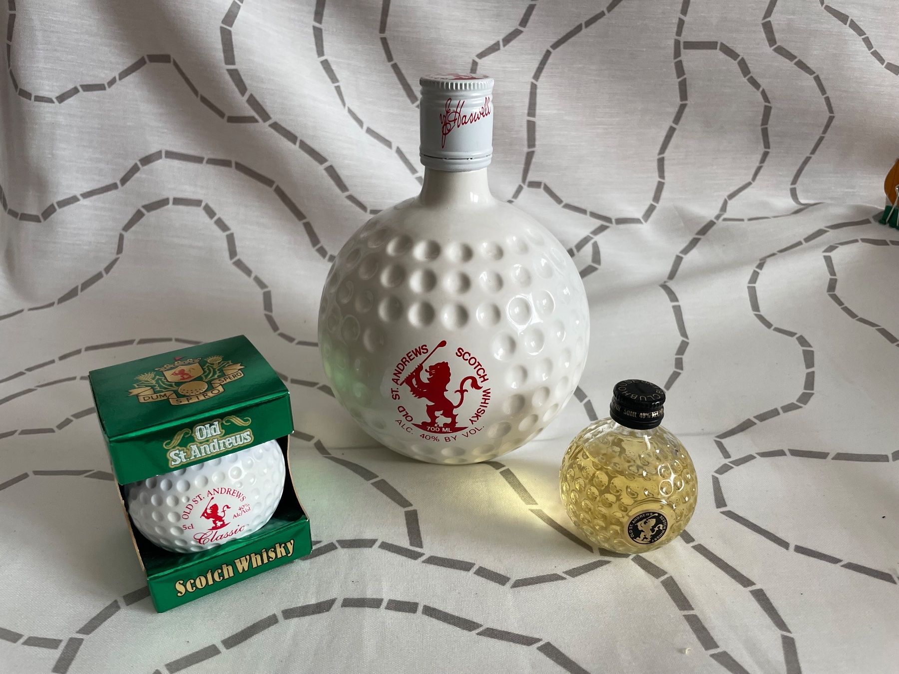 Altro: 3 Whiskyflaschen Old St. Andrews – Usato da Rafz venduto da stg101