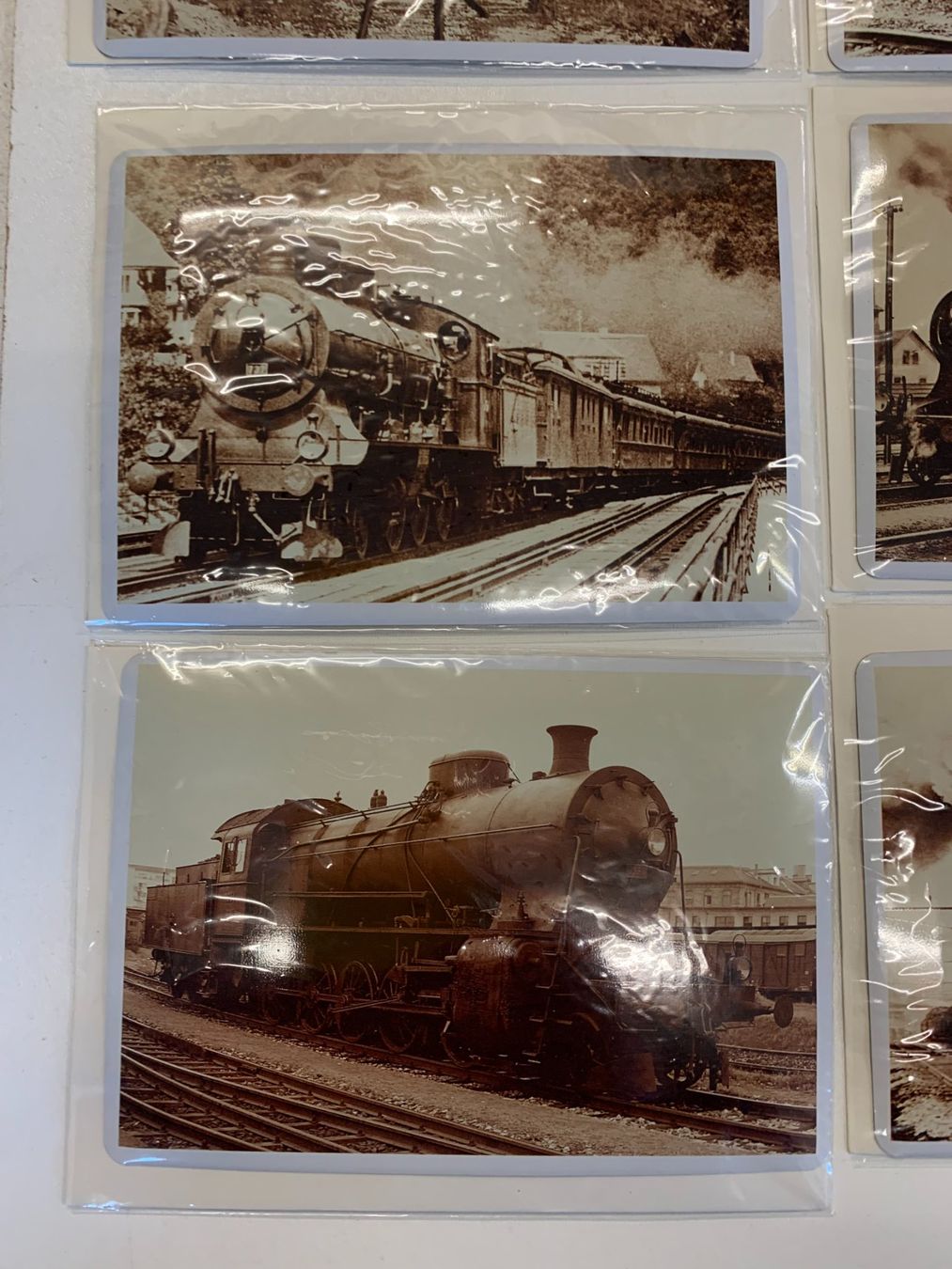 Modellini di ferrovie: Blech-Postkarten SBB-Lokomotiven 10 Stück – Usato da Fislisbach venduto da Zicke1958 2