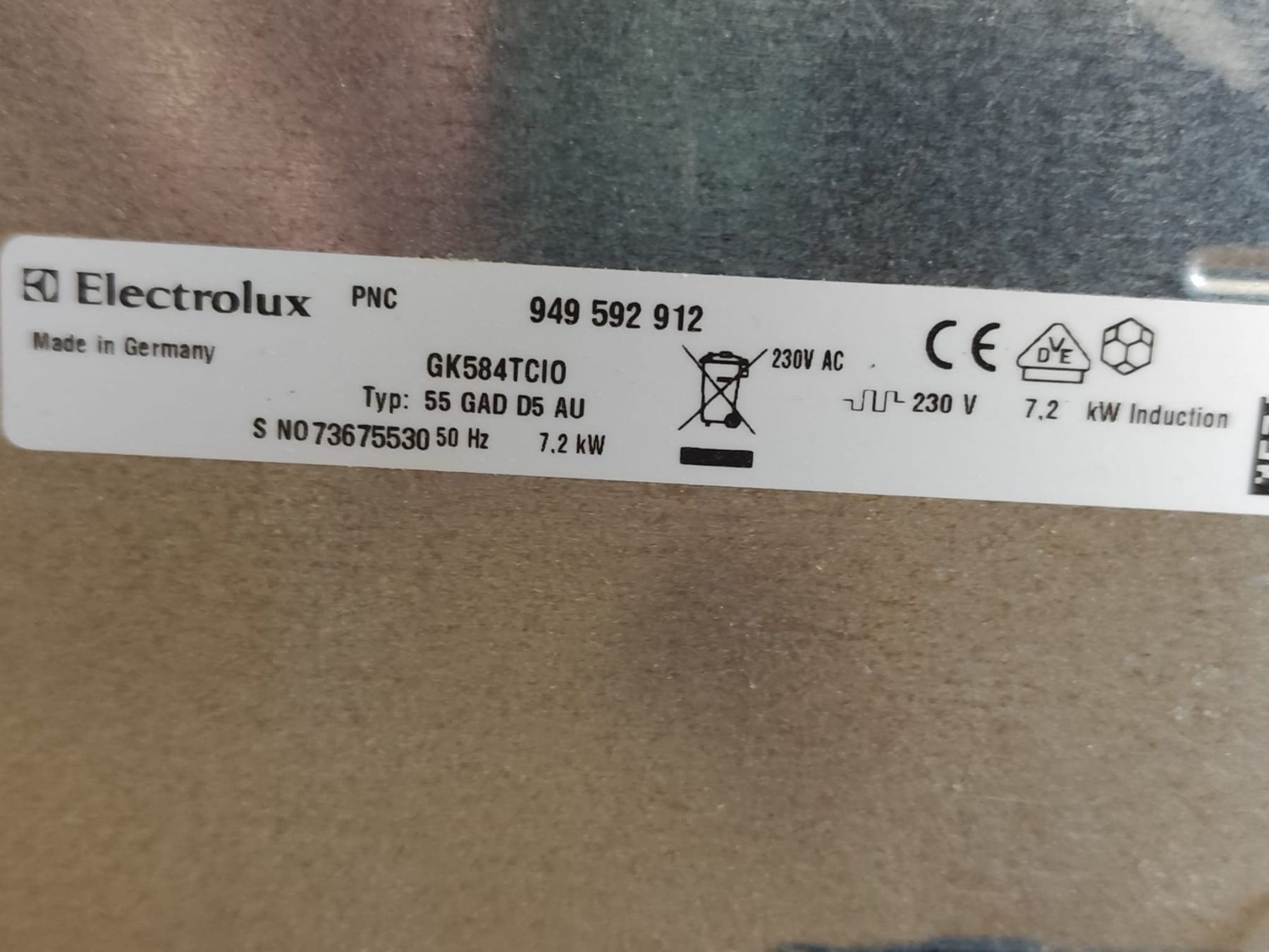 Electrolux Herde: Induktion Kochplatte für Einbau – Gebraucht aus Meilen von Dipl_Ing_ETH 2