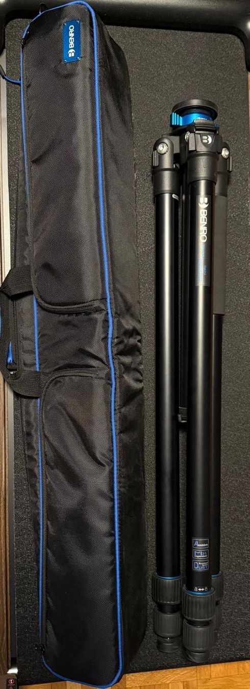 Stative & Köpfe: Trépied Benro Mach3 TMA47AXL – Gebraucht aus Lausanne von Rb2019