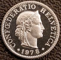 5 Rappen 1978 stgl. / aus Münzsatz