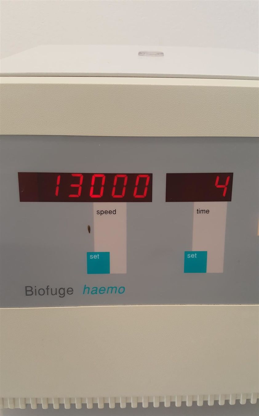 Laborzubehör: Biofuge Haego Laborzentrifuge – Gebraucht aus Niederdorf von LeptonAG_Labor 4
