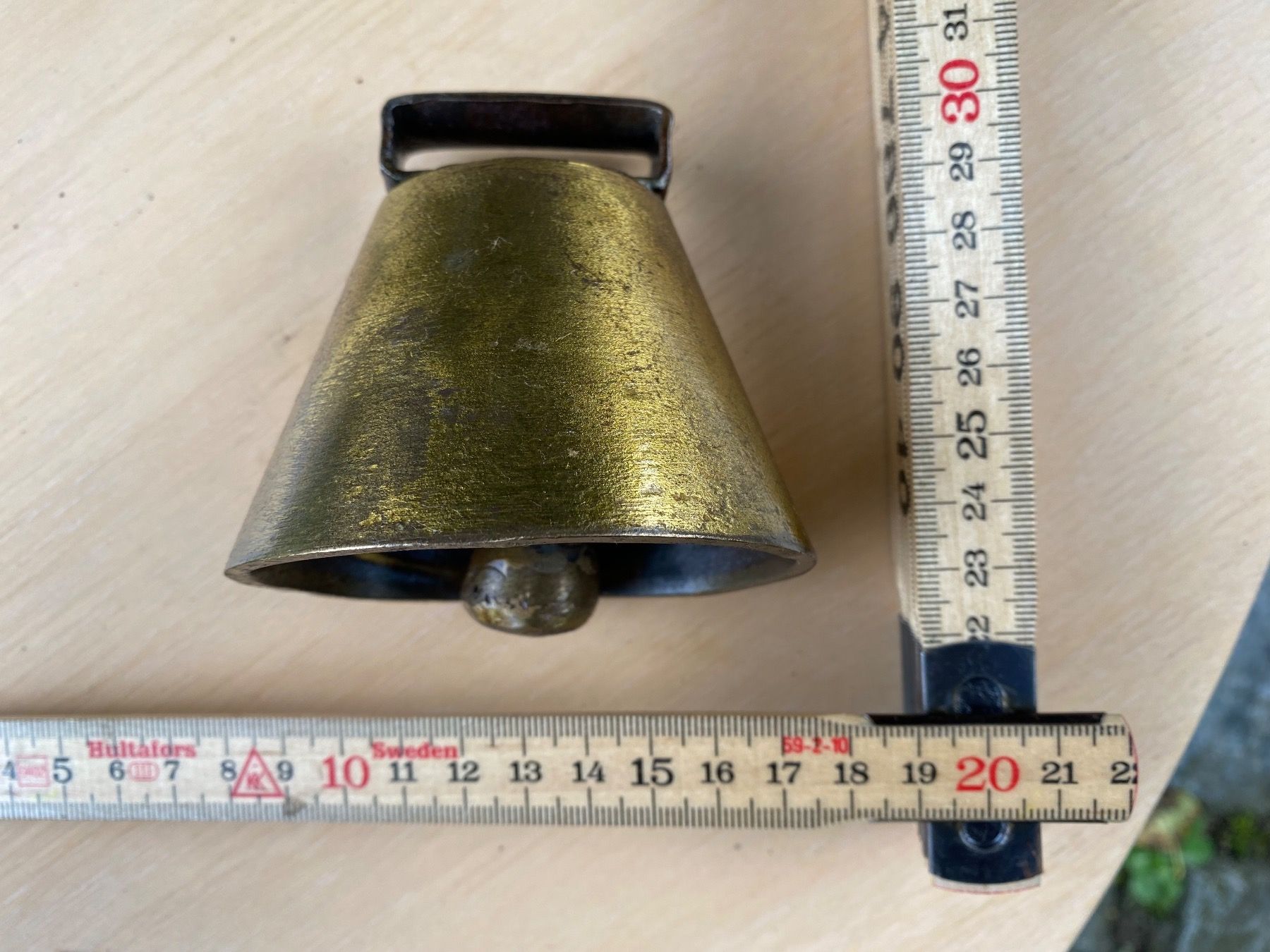 Campanacci mucche: schöne alte kleine Pferdeglocke – Usato da Feldbach venduto da Fea1 9