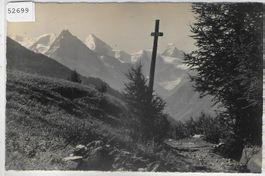 Pres St. Luc, Besso-Gabelhorn-Cervin - Photo: E. Gyger