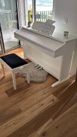 Digitalpiano Hemingway DP-501  Weiß inkl. Klavierbank