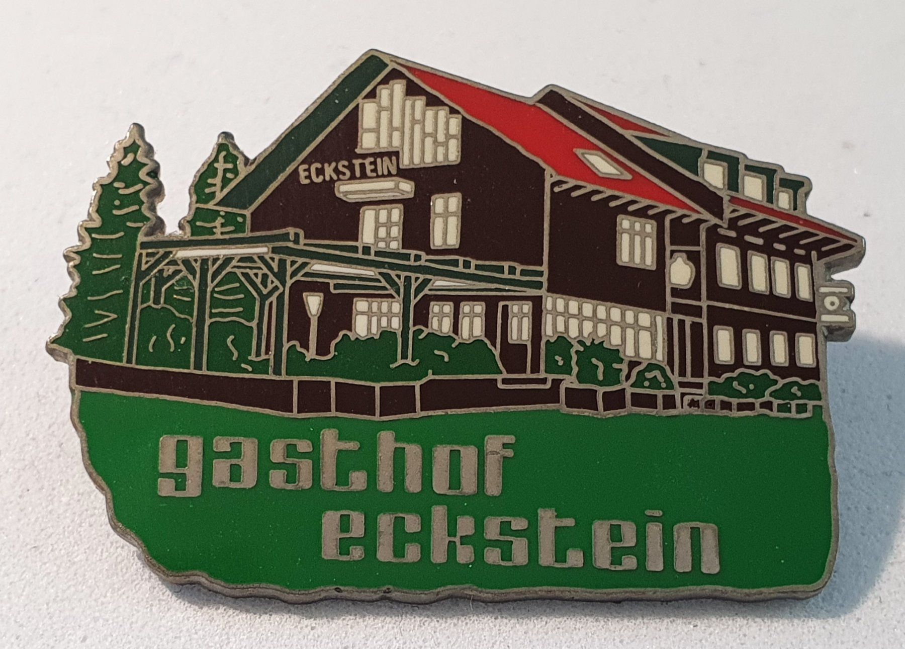Placchette & Badge: Z597 - Pin Gasthaus ECKSTEIN – Usato da Reinach BL venduto da Boston-Verkauf