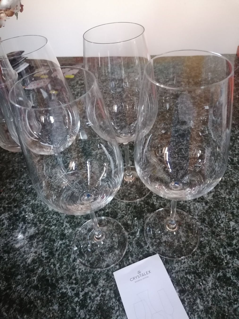 Gläser: 4 edle Rotweingläser ++Bohemia Crystal++ – Neu (gemäss Beschreibung) aus Aeugst am Albis von Stevens4 7