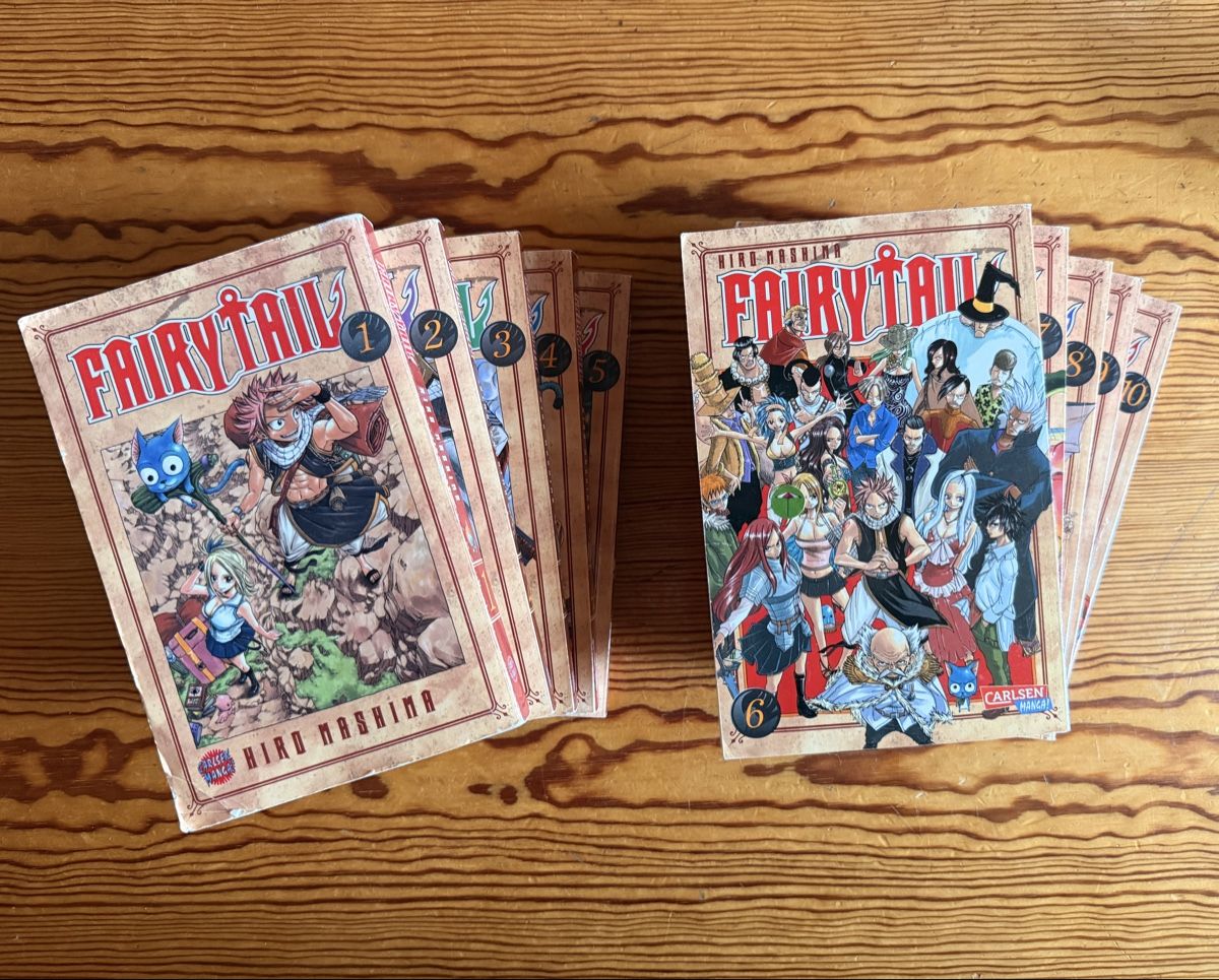 Fumetti: Fairy Tail Manga Band 1-10  – Usato da Elsau venduto da mintgreen1 1