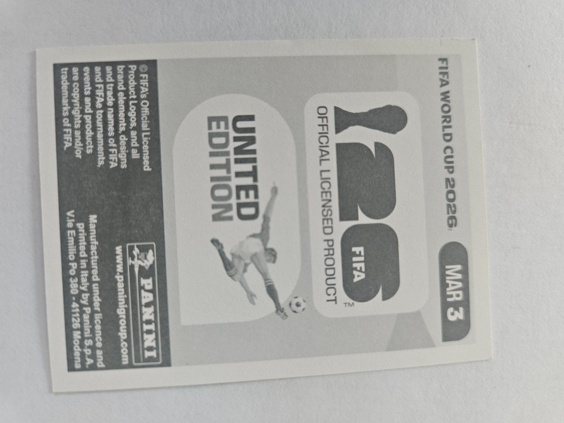Panini Sammelbilder & Trading cards: MAR 3 – Gebraucht aus Würenlingen von Dinli 1