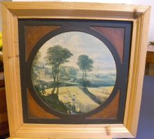 Gemälde de Momper "Sommer" Holzrahmen