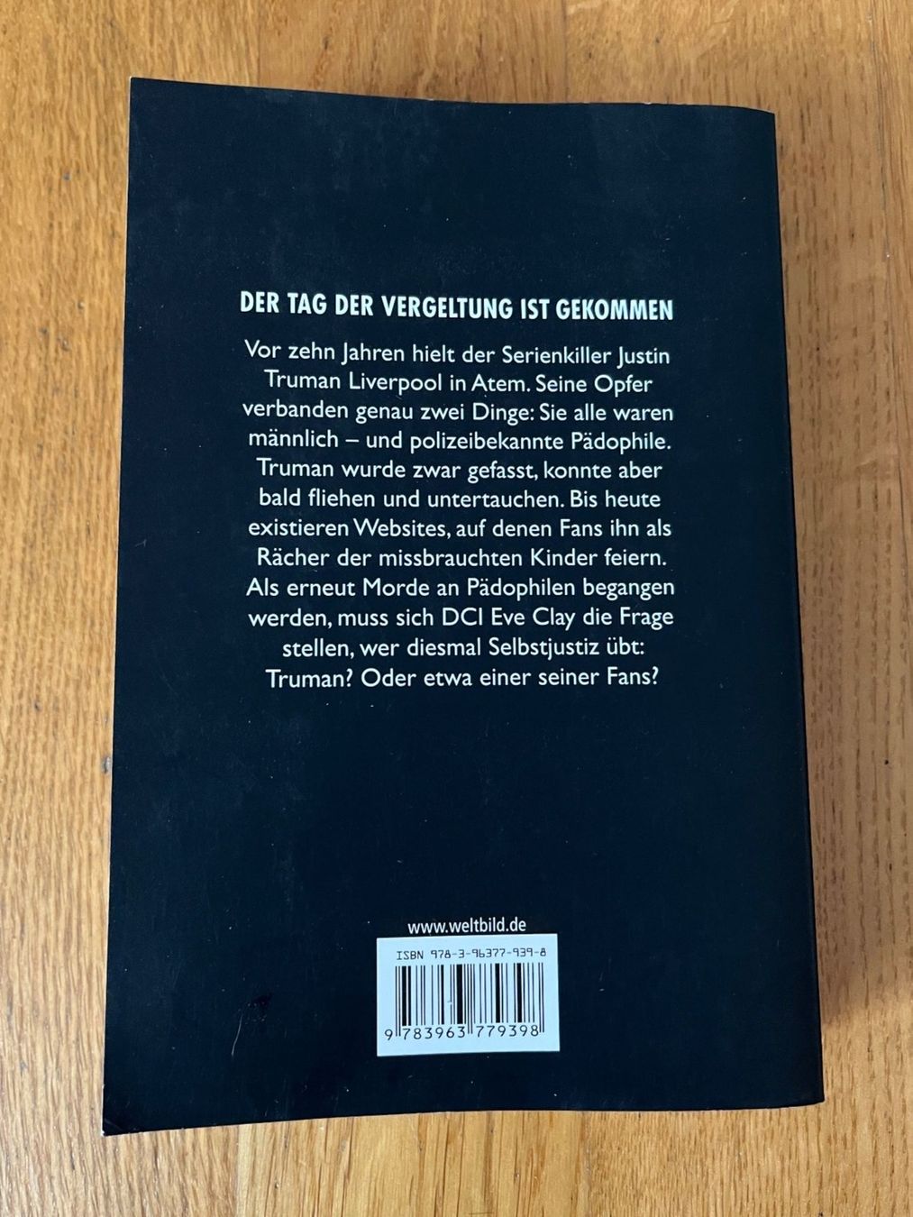 Libri: Taschenbuch "Totentage", Mark Roberts – Usato da Grosswangen venduto da Vita500 1
