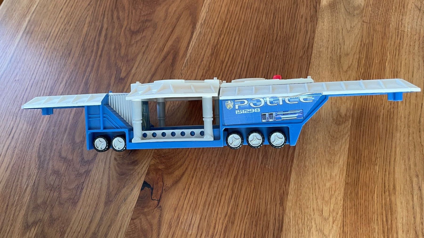 Matchbox Giocattoli: Matchbox Mega Rig Polizei – Usato da Schaffhausen venduto da Bootes 1